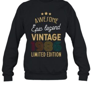 Awesome Epic Legend Vintage 1986-Sweatshirt