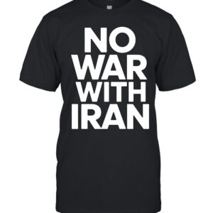 No War With Iran Peace-Unisex T-Shirt
