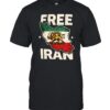 Retro Free Iran-Unisex T-Shirt