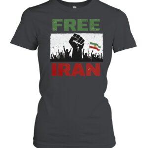Free Iran Protest Graphic-Women T-Shirt