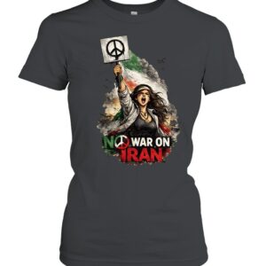 No War on Iran Womens Protest-Women T-Shirt