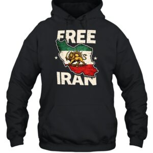 Retro Free Iran-Hoodie