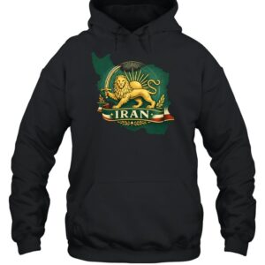 Iran Lion And Sun-Hoodie