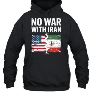 No War With Iran Anti War Protest-Hoodie