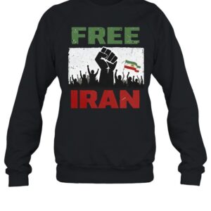 Free Iran Protest Graphic-Sweatshirt