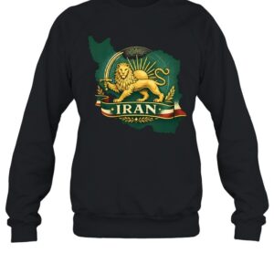 Iran Lion And Sun-Sweatshirt