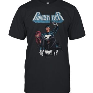 Punish Her Comic Book Funny Hero Spank Parody Meme Vintage-Unisex T-Shirt