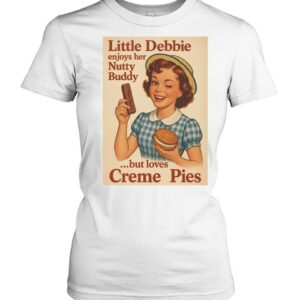 Little Debbie Nutty Buddy & Creme Pie-Women T-Shirt