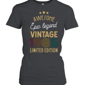 Awesome Epic Legend Vintage 1986-Women T-Shirt