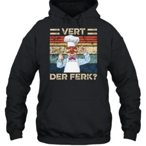 t ferk swedish shirt sleeve short funny chef vintage tee der retro-Hoodie